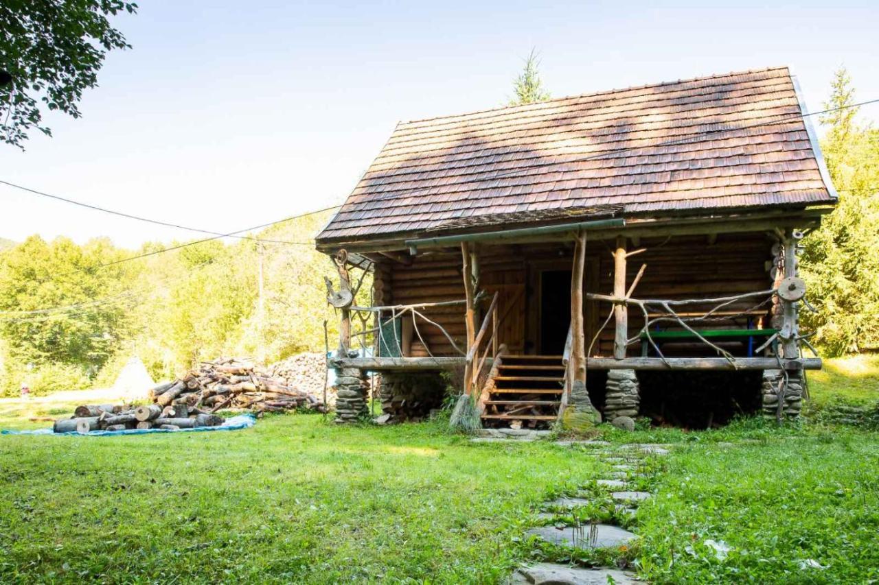 ルムショーリ Хатина Біля Потокаヴィラ エクステリア 写真