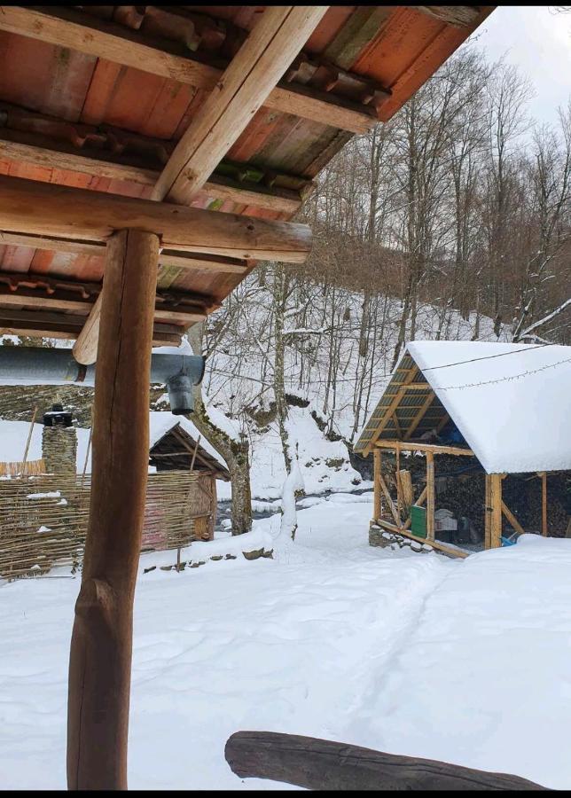 ルムショーリ Хатина Біля Потокаヴィラ エクステリア 写真